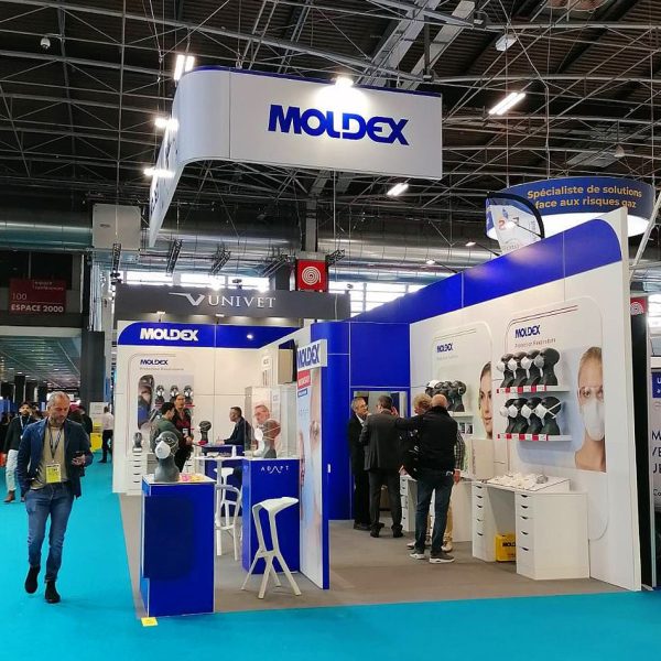Moldex štand na Expoprotection sajmu zaštite u Parizu